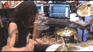 NAMM 2009: Pete Sandoval triggers Superior Drummer 2.0