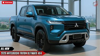 2026 2026 Mitsubishi Triton Ultimate 4x4 - Is This the Best Off-Road Pickup ?