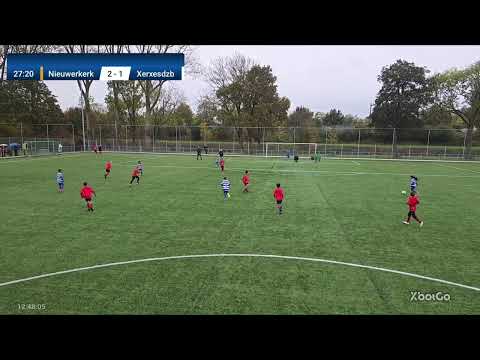 Samenvatting Nieuwerkerk XerxesDZB jo11 Zaterdag 1 november 2025