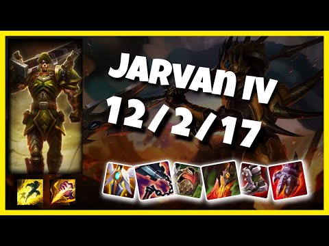Jarvan IV s11 Jungle Challenger Replay (12/2/17) - NA