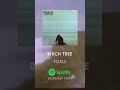 Songs You'll Really Like Part 342: Birch Tree - Foals