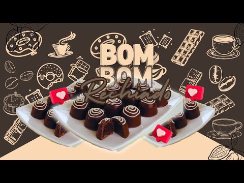 RECEITA DE BOMBOM RECHEADO COM NINHO (ESPECIAL DIA DAS MÃES!!)