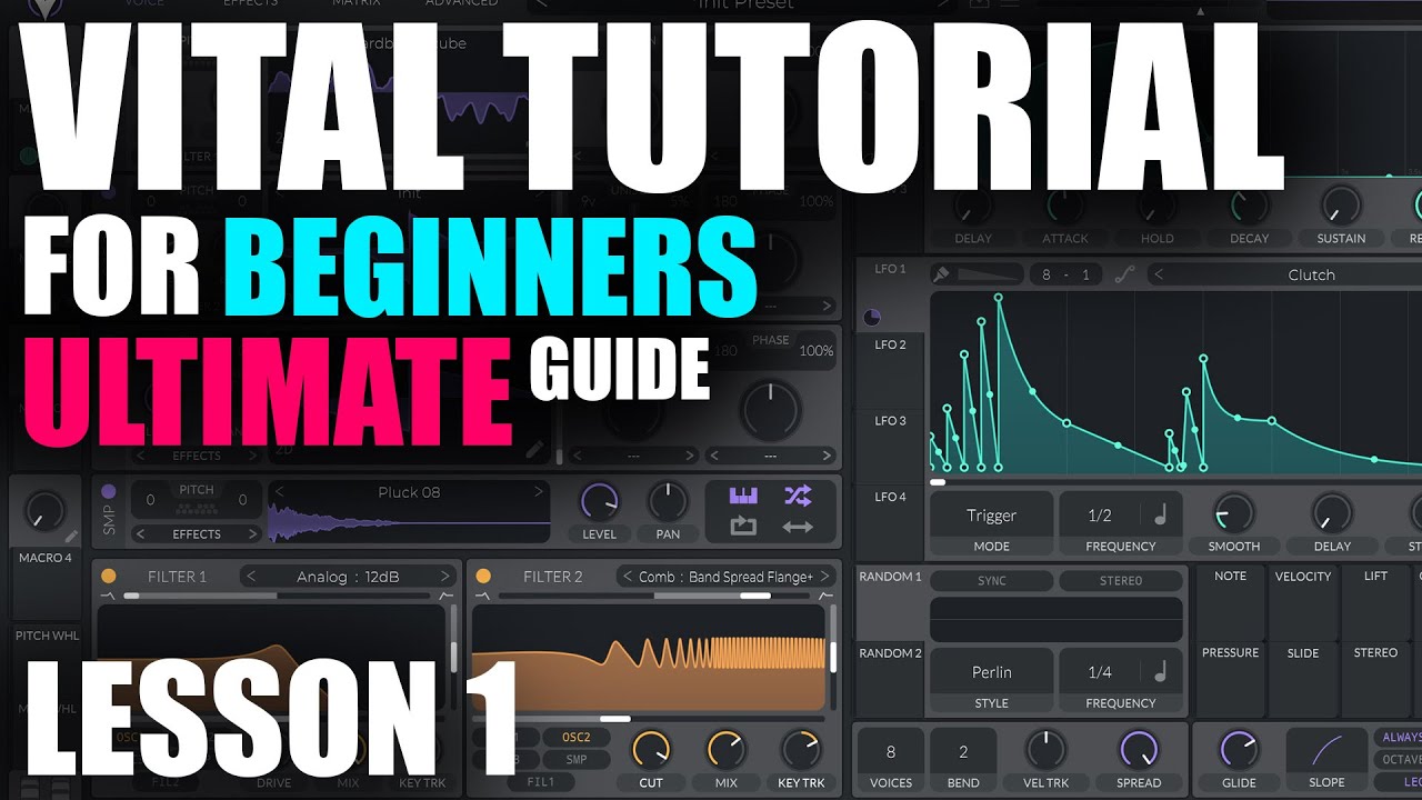Learn Vital Synth QUICKLY - Beginners Tutorial