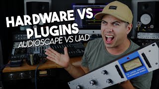 Video thumbnail for Hardware Vs Plugins - Audioscape VS UAD (1176 Rev A) - Blind Test by Spinlight Studio