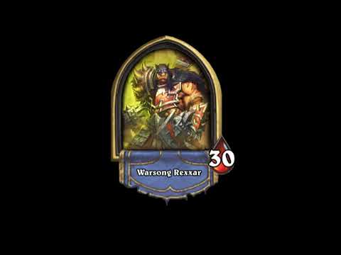 Warsong Rexxar All Hero Quotes - Hearthstone