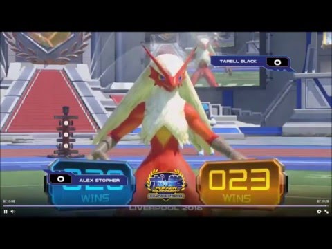 Pokkén UK Nationals Masters Grand Final Alex Stopher (Blaziken) vs Taurell Black (Sceptile, Pikachu)