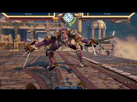 NorCalibur Fridays #16 - Winners Finals - Manta (Voldo) vs. Pawdy (Nightmare)