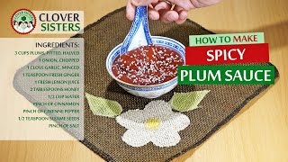 Spicy plum sauce