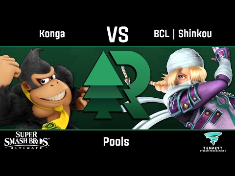 Konga (Donky Kong) vs BCL | Shinkou (Sheik) - Ultimate Pools - Evergreen Rising #10