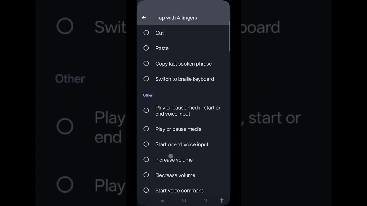 Advanced text editing with shortcut for blind useful gesture and feature using TalkBack typing 