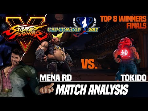 SFV Match Analysis: Capcom Cup 2017 TOP 8 WINNERS FINALS - MenaRD vs. Tokido