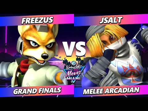 LMM Miami 2023 GRAND FINALS - Freezus (Fox) Vs. JSalt (Sheik) Smash Melee - SSBM