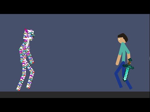 Error-422 VS Herobrine (Minecraft Battle)