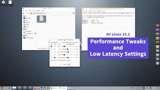 Download the video "AV Linux 23.2 - Performance Tweaks and Low Latency Settings"