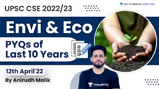 Environment & Ecology | Previous 10 Year Prelims 2012-21 | UPSC Questions Paper | Anirudh Malik