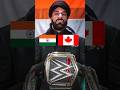 Jinder Mahal INDIAN🇮🇳 or CANADIAN 🇨🇦 ? #wwe #jindermahal #shorts