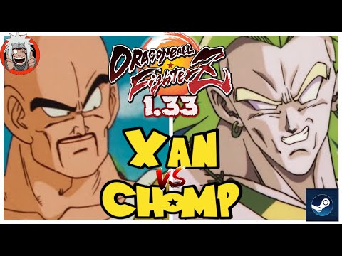 DBFZ Xan vs Chomp (VegetaSSB, Nappa, Jiren) vs (A16, Broly, Janemba)