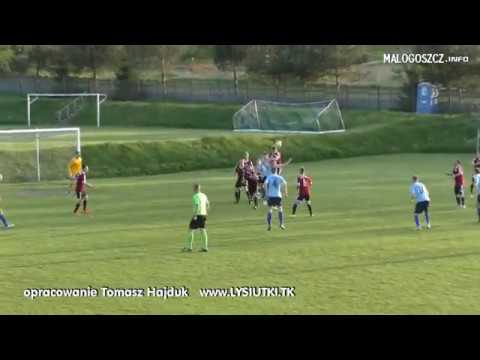 Wierna Małogoszcz - Garbarnia Kraków 0:1. Skrót meczu (2017.05.17)
