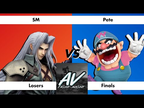 AV Fight Night #34 - Losers Finals: TAB | SM (Ike/Sephiroth) vs Pete (Wario)