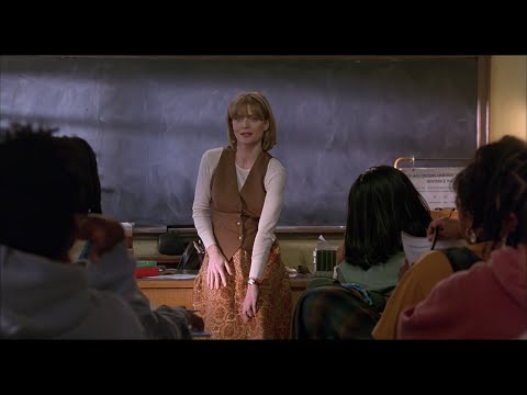 Dangerous Minds 1995 Michelle Pfeiffer scene 2 remastered 4k