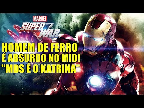 【Katrina】Fiz POWERFARM n entenderam nada! Homem de Ferro (MIDKING) Marvel Super War