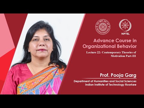 Advance Course in Organizational Behavior Promo Video By Prof Pooja Garg