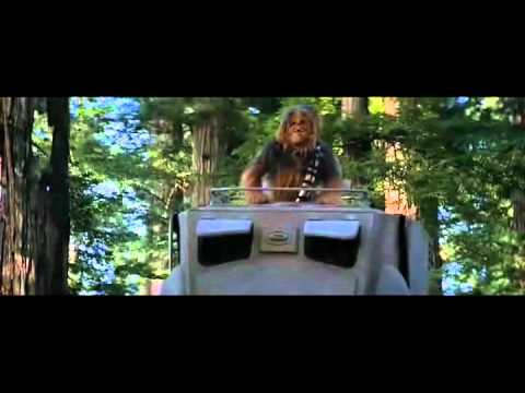 The Ewoks kill Chewbacca by mistake