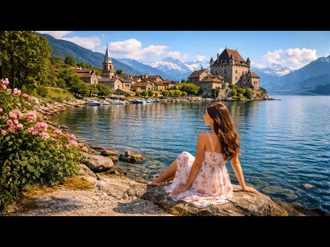 This Tiny French Village by the Lake Is Too Beautiful to Be Real