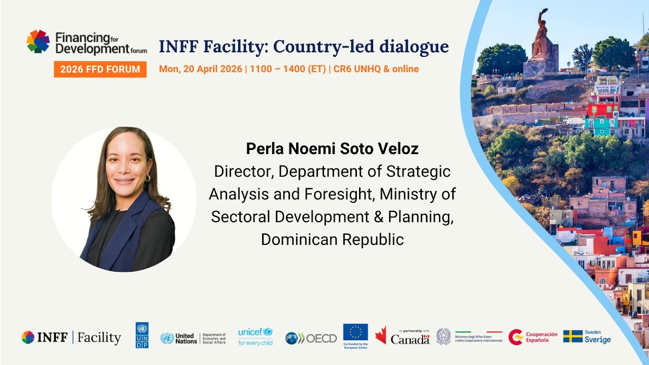 Ms Soto Veloz, Head, Strategic Analysis & Foresight Dept., Ministry of Finance, Dominican Republic