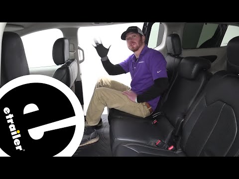Installing the WeatherTech 2nd and 3rd Row Rear Auto Floor Mat on your 2017 Chrysler Pacifica