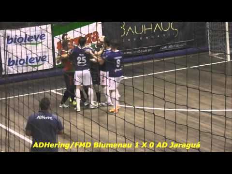 ADHering/FMD Blumenau 2 X 0 AD Jaraguá - Campeonato Catarinense 2015