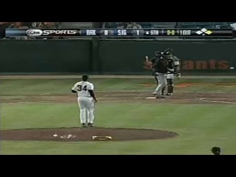 Keury Mella fans his eighth victim for the Giants