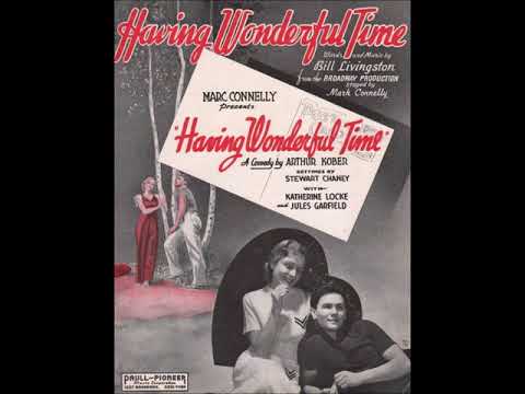 Harold (Cabby) Kolb with Jolly Coburn and His Orchestra – Having Wonderful Time, 1937