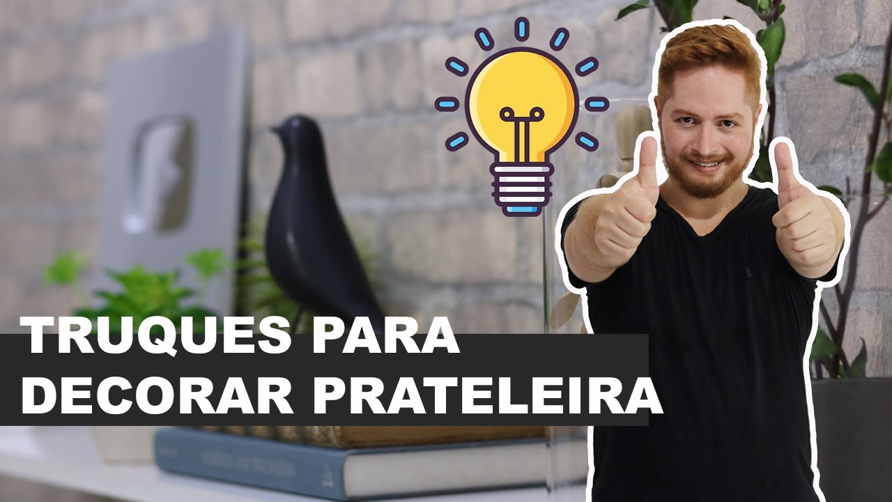 CONHEÇA A TÉCNICA DOS GRANDES DECORADORES | DECORE PRATELEIRAS COM O QUE VOCÊ TEM EM CASA. #COMIGO