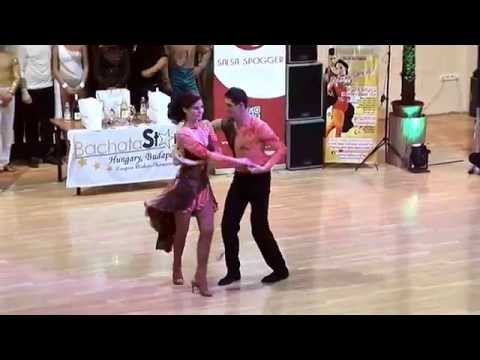 Chris + Eva Bachatastars Hungary Final - Improvisation 2013