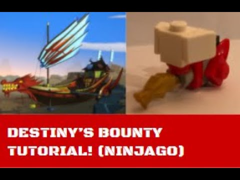How to build a micro Lego Destiny's Bounty (Ninjago Tutorial)