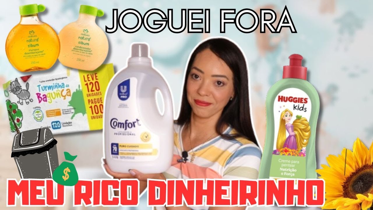 MINHAS PIORES COMPRAS!! JOGUEI DINHEIRO FORA