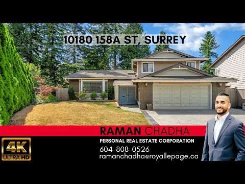 Raman Chadha, PREC* - 10180 158a Street, Surrey (4K Video)