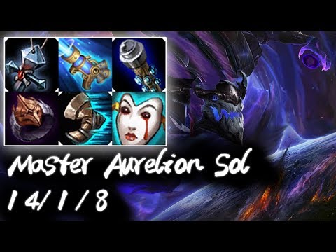 Master Aurelion Sol Mid vs Taliyah | Korea High Elo Replays