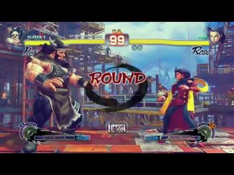 Ultra Street Fighter IV battle: Hugo vs Rose