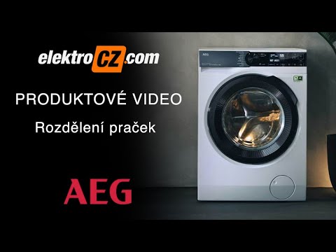 Rozdělení praček AEG