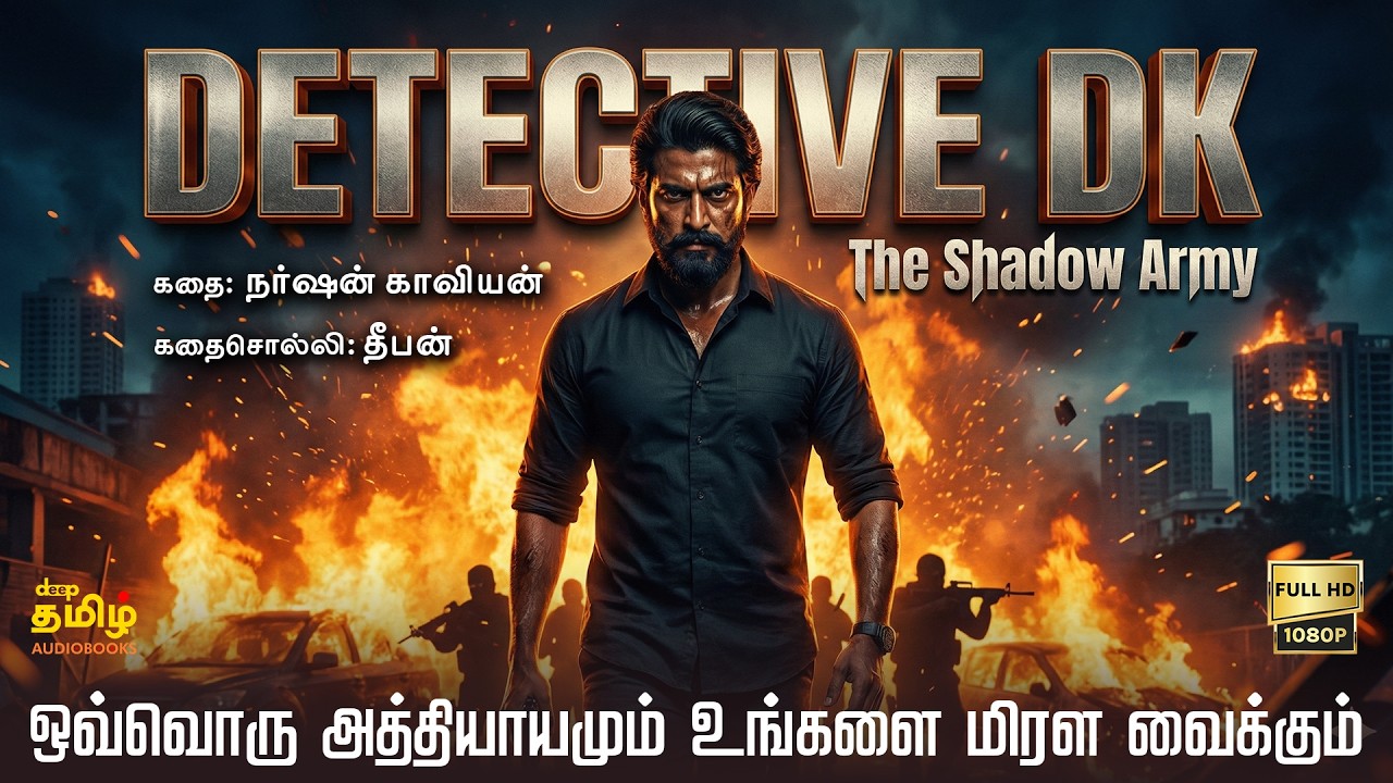 Detective DK | The Shadow Army | Tamil Crime Thriller Audiobook | Deep Talks Tamil Audiobooks