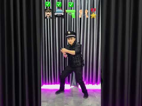 LNS - Anh Su Hào làm cảnh sát 🚓🔫👮🏻‍♀️ Police dance cover #shorts
