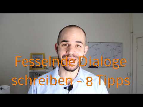 Einen Roman schreiben (7) - Dialoge schreiben