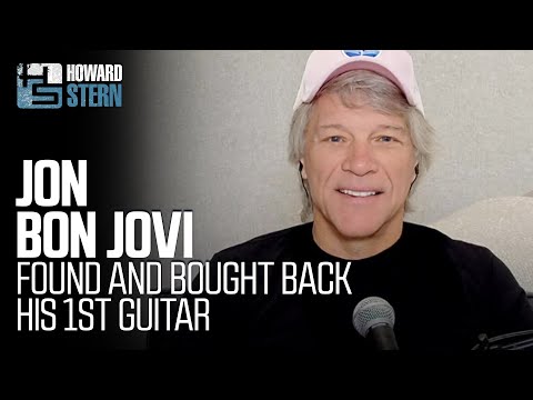 Jon Bon Jovi Bought Back the 1st Guitar He Ever Owned