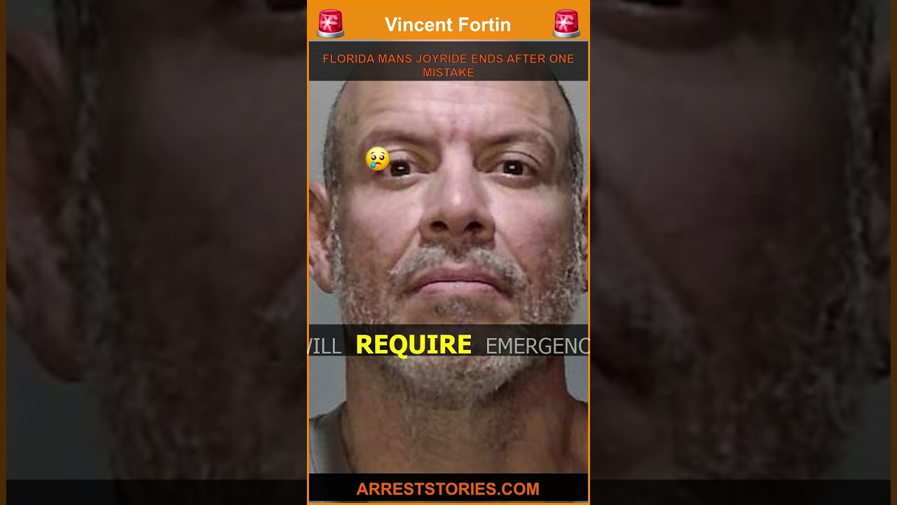 FLORIDA MANS JOYRIDE ENDS AFTER ONE MISTAKE