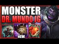 RIOT CREATED A MONSTER AKA DR MUNDO JUNGLE IN THIS NEW PATCH! - Gameplay Guide League of Legends