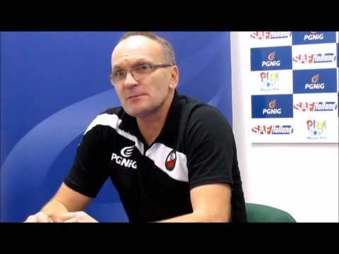 Konferencja prasowa po meczu PGNiG Nafta Piła - Chemik Police