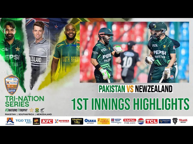 1st Innings Highlights | Pakistan vs New Zealand | Tri-Nation Series 2025 Final | PCB | M2J1A 1st Innings Highlights | Pakistan vs New Zealand | Tri-Nation Series 2025 Final | PCB | M2J1A