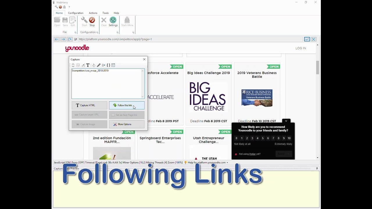 WebHarvy Tutorial [Part 6] - Following Links